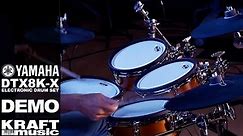 Yamaha DTX8K-X Electronic Drum Set - DEMO