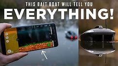 This bait boat will tell you EVERYTHING: depths, lakebed type — even fish location! | Carp Fishing