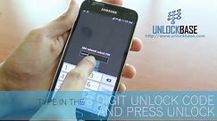 How to Enter Unlock Code in Samsung Galaxy S5