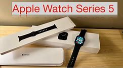 Unboxing an Apple Watch Series 5