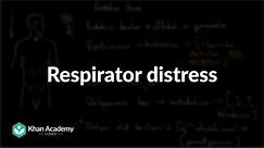 Respirator distress | O'pka kasalliklari | Tibbiyot