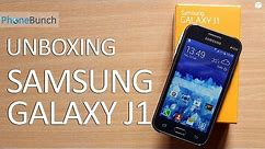 Samsung Galaxy J1 Unboxing and Quick Review