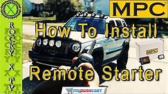 How To Install A Remote Starter System (Jeep Liberty MPC RS0)