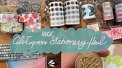 HUGE AliExpress Stationery Haul ✨