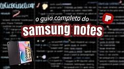 O guia completo do Samsung notes - mostrando todas as ferramentas | firstpopcorn