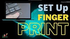 how to set up fingerprint on laptop | how to set fingerprint on Lenovo laptop | hello Fingerprint