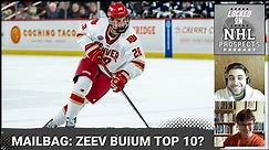 Is Zeev Buium a Top 10 Talent in the 2024 NHL Draft Class? | Mailbag Episode