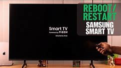 Samsung Smart TV: How to Reboot Restarting! [Cold Boot]