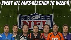 Every NFL Fan's Reaction to Week 11