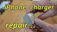 How to Repair an Apple 20w USB Charger which was under Floodwaters for 3 days! DIY iPhone Charge Fix