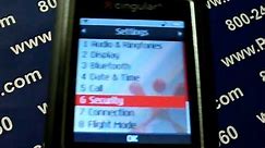 LG CU500 - Erase Cell Phone Info - Delete Data - Master Clear Hard Reset