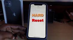 All iPhone 11: Hard Reset and Erase all Data