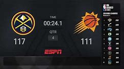 Denver Nuggets @ Phoenix Suns | NBA on ESPN Live Scoreboard