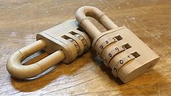 How To Make Working Wooden Combination Lock (Free Plans)