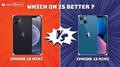 iPhone 12 Mini VS iPhone 13 Mini (Specifications & Comparison) #spectraphone