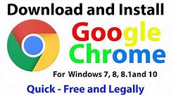 How to DOWNLOAD and INSTALL Google Chrome in 2 MINUTES