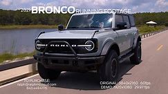 2021 Ford Bronco Running Footage