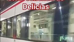 Civia ALSTOM de 4 vagones saliendo de Zaragoza Delicias