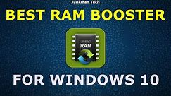 BEST RAM BOOSTER FOR WINDOWS 10 | HOW TO OPTIMIZE MEMORY FOR WINDOWS 10 | RAM BOOSTER FOR GAMING |