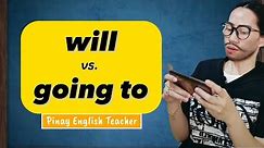 Will vs. Going to (What's the difference?) || Simple Future Tense