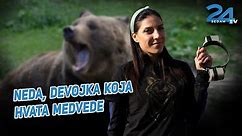 Neda Bogdanović Devojka koja hvata medvede i šakale