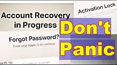 STEP by STEP: Apple ID Forgot Password Account Recovery