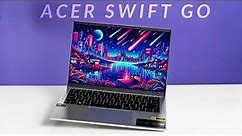 2024 Acer Swift Go Review - GREAT Battery life + Good Performance!