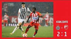 Partizan - Crvena zvezda 2:1, highlights