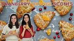 Making The Perfect Cranberry Orange Scones! - Easy Holiday Baking!