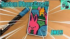 Customizing A *ZHC* Phone Case!!! (Amazing)