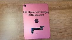 iPad 10 Gen . Is Your iPad Not Charging? It's The Charger port! Here's How To Fix It