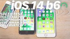 iOS 14 Beta 6 vs. iOS 13.6.1 : SPEED Test + BENCHMARK! Is iPhone 6S Slowing Down? iOS 14 Performance