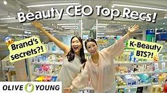 BEST OLIVE YOUNG SHOPPING RECS with K-Beauty Expert @ahnunnie