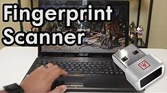 A Fingerprint Scanner For Your PC!