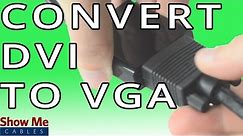 DVI-D to VGA Converter - Change From Digital To Analog #47-300-017