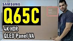 SAMSUNG Q65C QLED: UNBOXING Y REVIEW COMPLETA / Smart TV 4K / ¿Lo recomiendo?