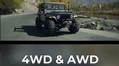 No, AWD & 4WD is not the same !!!