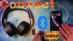 How To Connect Your Sony Pulse 3D Headset To Your iPhone!