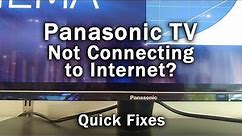 How to Fix a Panasonic TV that is NOT Connecting to WiFi | 10-Min Fix