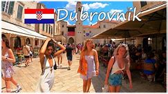 🇭🇷 Dubrovnik Croatia Walk 4K 🏙 4K Walking Tour ☀️ (Sunny Day) 🇭🇷