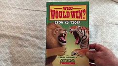 Who Would Win? Lion vs. Tiger - book review