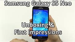 Samsung Galaxy S5 Neo - Unboxing and first impressions