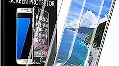 KATIN Galaxy S6 Active Screen Protector - [2-Pack] (Japan Tempered Glass) For Samsung Galaxy S6 Active Screen Protector Bubble free, Easy to Install with Lifetime Replacement Warranty