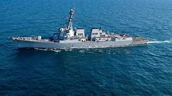 U.S. Navy responds to Houthi militant attack