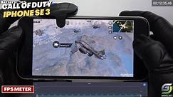 iPhone SE 2022 test game Call of Duty Mobile CODM