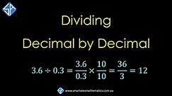 How to Divide a Decimal by a Decimal (Method 1)