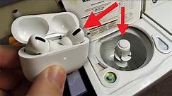 AirPods Pro Washing Machine and Dryer Test!? Will They Survive?