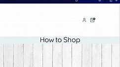 How-to-shop