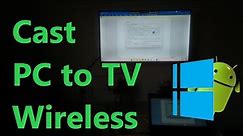 Cast Windows 11 PC to Hisense Smart TV via Wireless | #AndroidPC #ScreenMirroring #Hisense