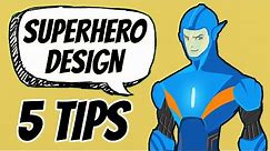 5 Tips on How to Draw a Superhero